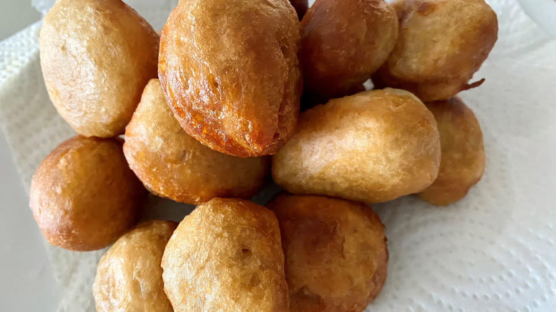 Puff Puff - Traditional Nigerian sweet fried dough balls, crispy outside and fluffy inside